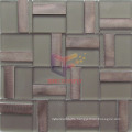 Matt Face Crystal Mix Bronze Color Aluminium Mosaic Tile (CFA102)